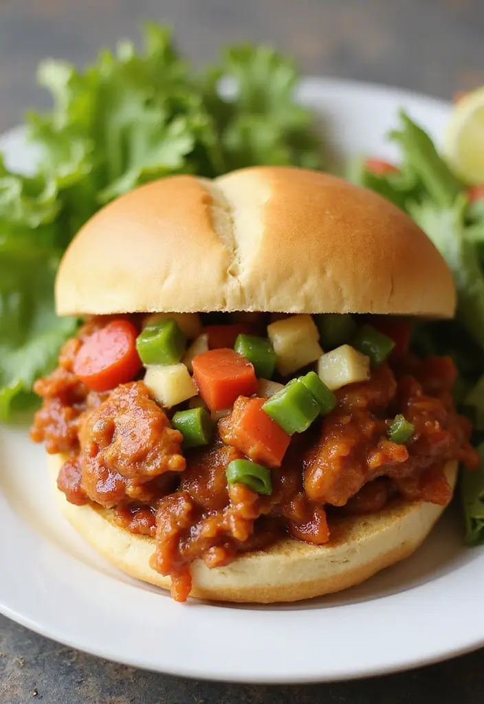 26 Cajun Chicken Sloppy Joes That Are Spicy & Savory - 1. Classic Cajun Chicken Sloppy Joes