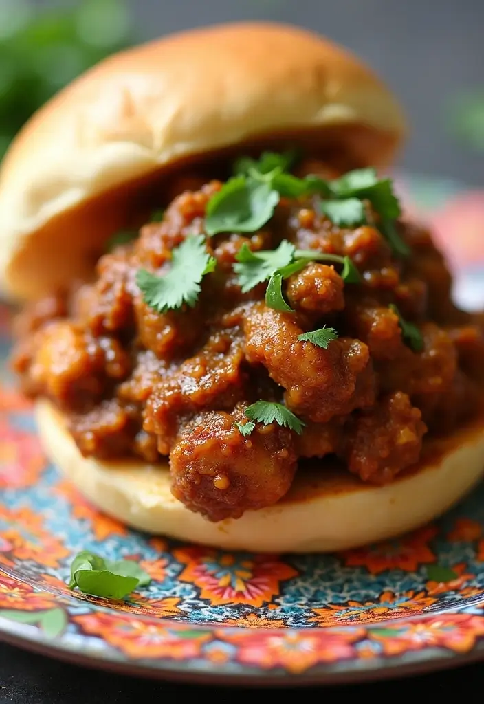 26 Cajun Chicken Sloppy Joes That Are Spicy & Savory - 19. Cajun Chicken Sloppy Joes with Eggplant