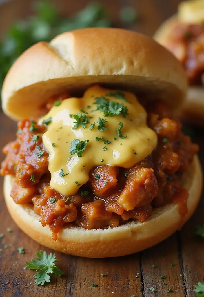 26 Cajun Chicken Sloppy Joes That Are Spicy & Savory - 23. Cajun Chicken Sloppy Joes with Garlic Butter