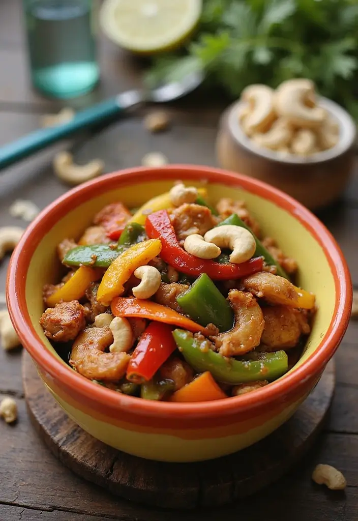 27 Chicken Cashew Stir Fry Recipes That Are Nutty & Delicious - 10. BBQ Chicken Cashew Stir Fry