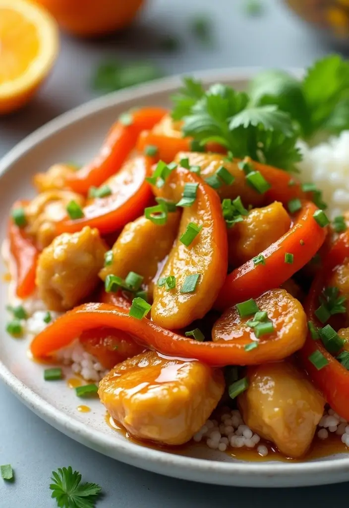 27 Chicken Stir Fry Marinade Recipes That Add Restaurant Flavor - 23. Orange Soy Marinade