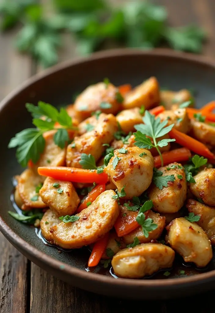 27 Chicken Stir Fry Marinade Recipes That Add Restaurant Flavor - 24. Herb and Garlic Marinade