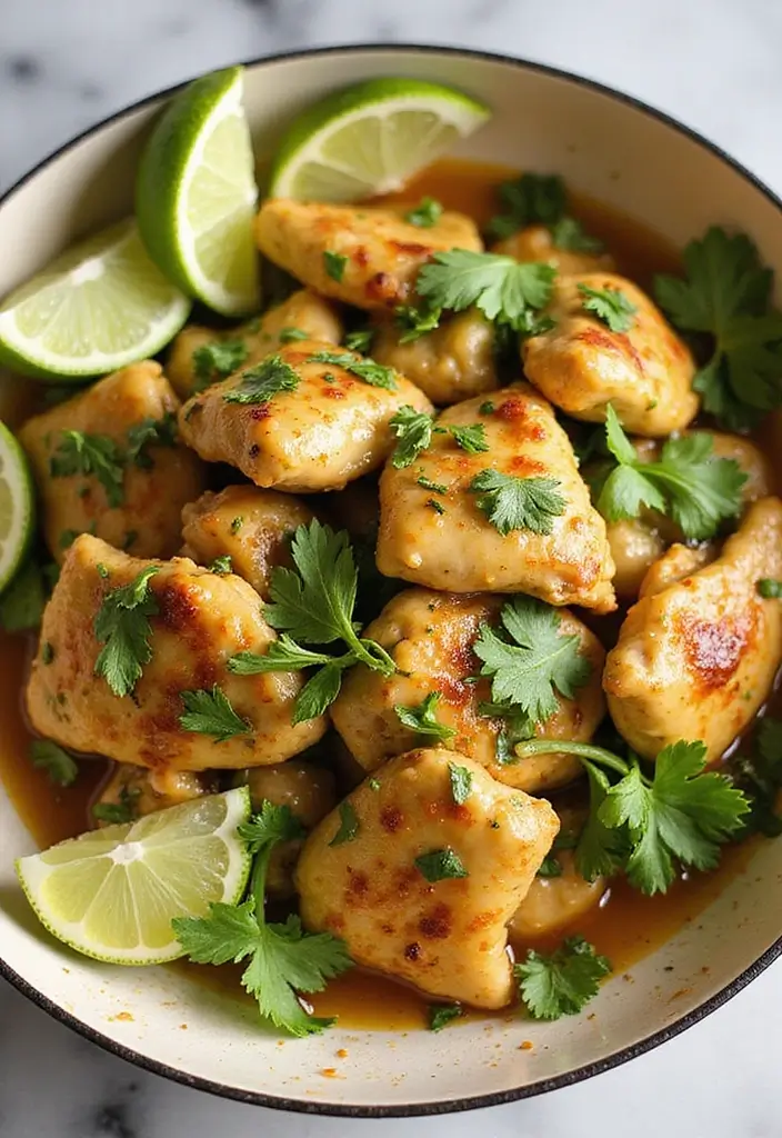 27 Chicken Stir Fry Marinade Recipes That Add Restaurant Flavor - 9. Cilantro Lime Marinade