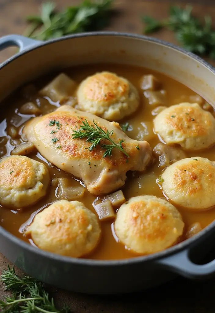 27 Chicken and Dumplings with Bisquick Recipes That Are Foolproof - 1. Classic Chicken and Dumplings