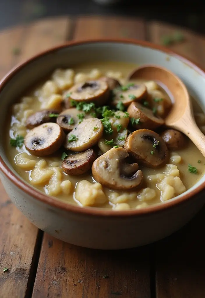 27 Chicken and Dumplings with Bisquick Recipes That Are Foolproof - 10. Mushroom Chicken and Dumplings