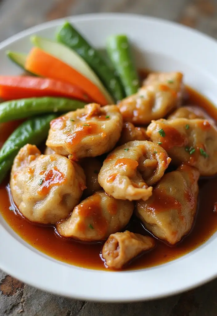 27 Chicken and Dumplings with Bisquick Recipes That Are Foolproof - 14. Teriyaki Chicken and Dumplings
