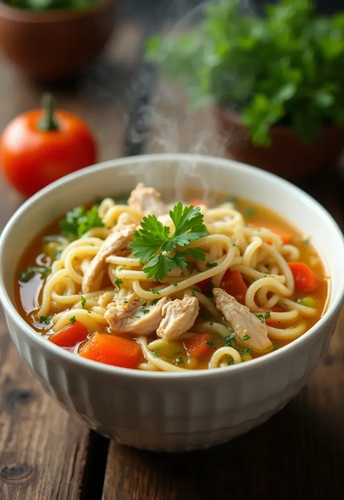 27 Chicken and Noodle Recipes That Are Comfort in a Bowl - 1. Classic Chicken Noodle Soup
