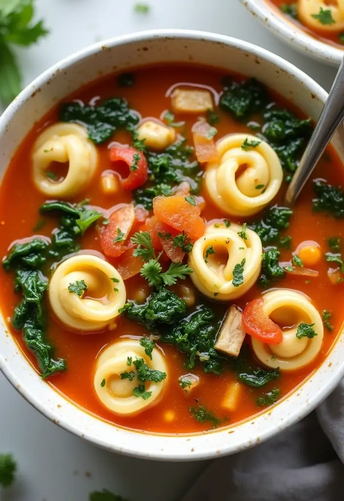 27 Chicken and Noodle Recipes That Are Comfort in a Bowl - 17. Chicken Tortellini Soup