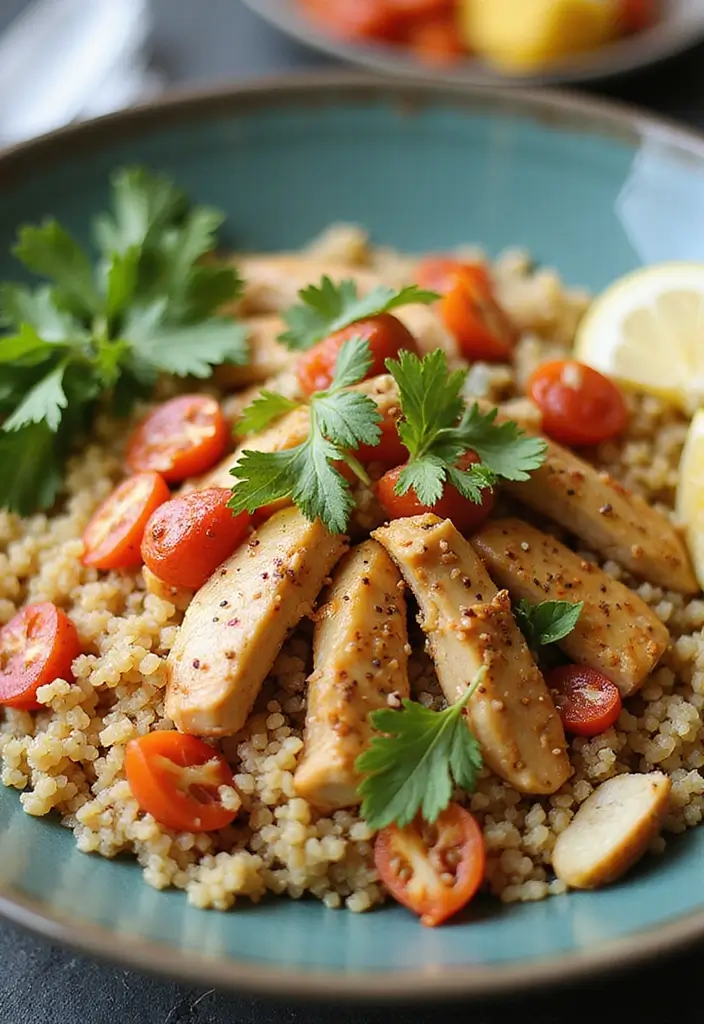 27 Chicken and Noodle Recipes That Are Comfort in a Bowl - 25. Chicken and Quinoa Noodle Bowl