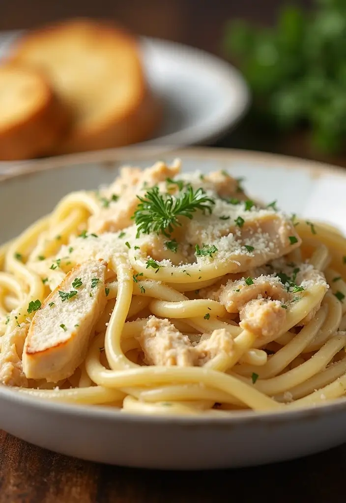 27 Chicken and Noodle Recipes That Are Comfort in a Bowl - 5. Chicken Alfredo Pasta
