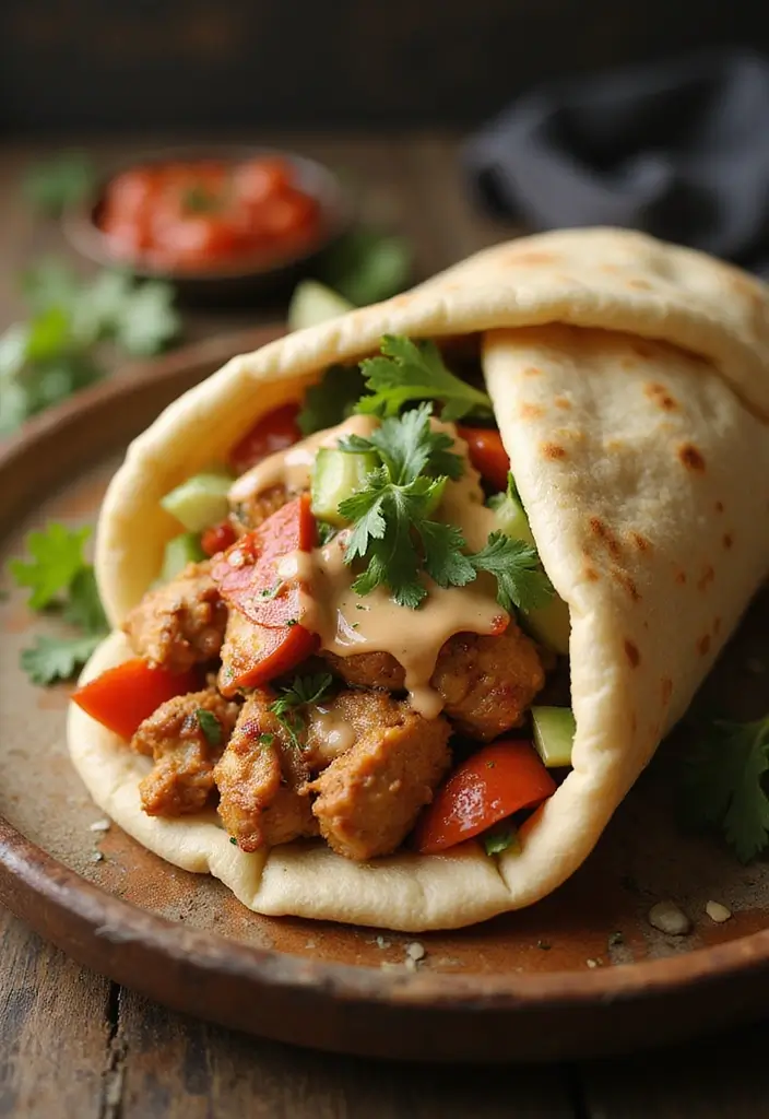 27 Easy Rotisserie Chicken Recipes That Reinvent Leftovers - 26. Chicken Shawarma