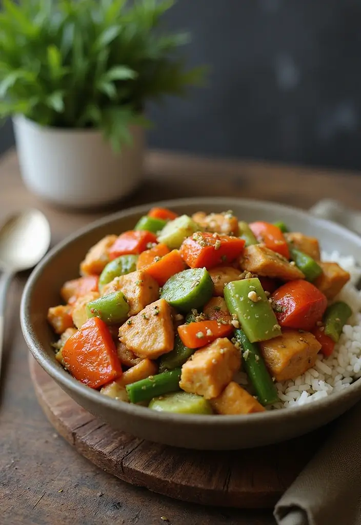 27 Easy Rotisserie Chicken Recipes That Reinvent Leftovers - 7. Chicken and Vegetable Stir-Fry