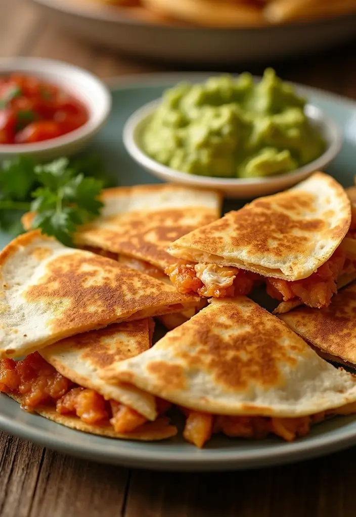 27 Easy Rotisserie Chicken Recipes That Reinvent Leftovers - 8. Chicken Quesadillas