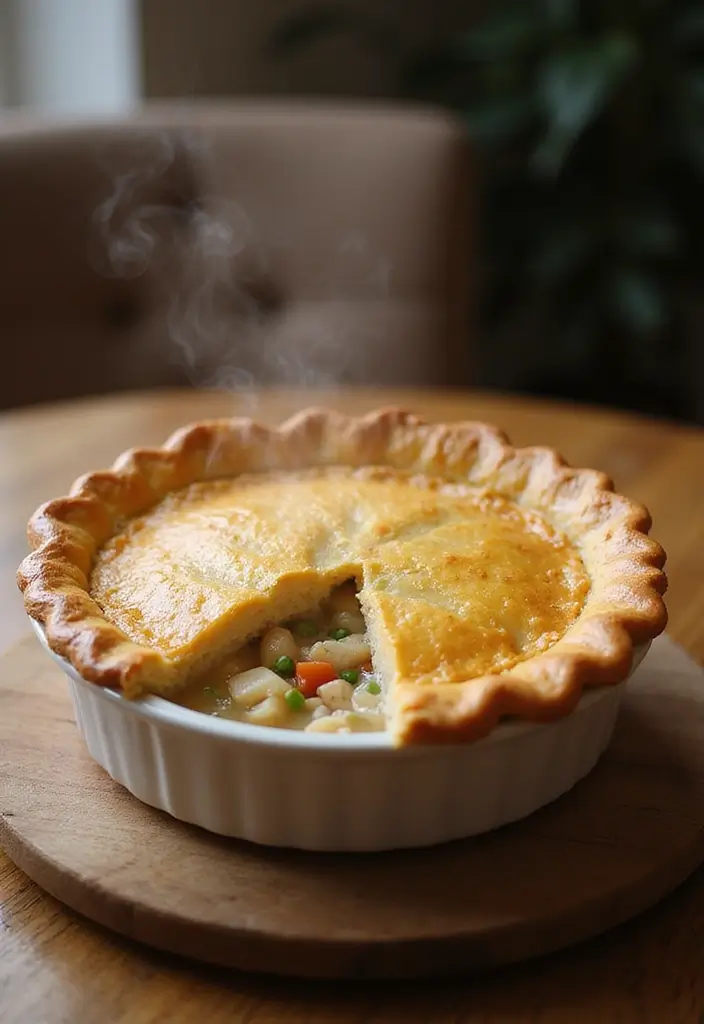 27 Easy Rotisserie Chicken Recipes That Reinvent Leftovers - 9. Chicken Pot Pie
