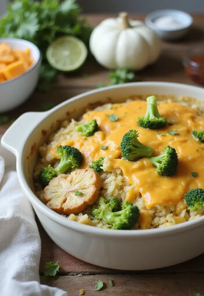 27 Healthy Chicken and Rice Casserole Recipes That Are Family-Friendly 17 27 Healthy Chicken and Rice Casserole Recipes That Are Family-Friendly - 16. Chicken and Rice Casserole with Cauliflower Rice