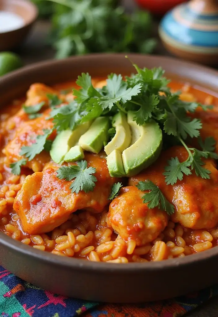 27 Healthy Chicken and Rice Casserole Recipes That Are Family-Friendly 3 27 Healthy Chicken and Rice Casserole Recipes That Are Family-Friendly - 2. Spicy Mexican Chicken and Rice Casserole