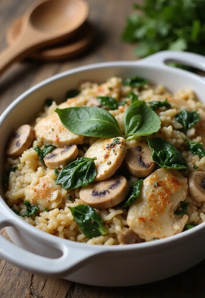 27 Healthy Chicken and Rice Casserole Recipes That Are Family-Friendly 8 27 Healthy Chicken and Rice Casserole Recipes That Are Family-Friendly - 7. Chicken and Wild Rice Casserole