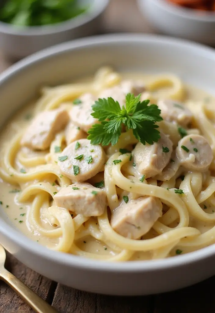 27 Low Carb Chicken Alfredo Recipes That Are Creamy and Filling - 27. Chicken Alfredo with Coconut Milk