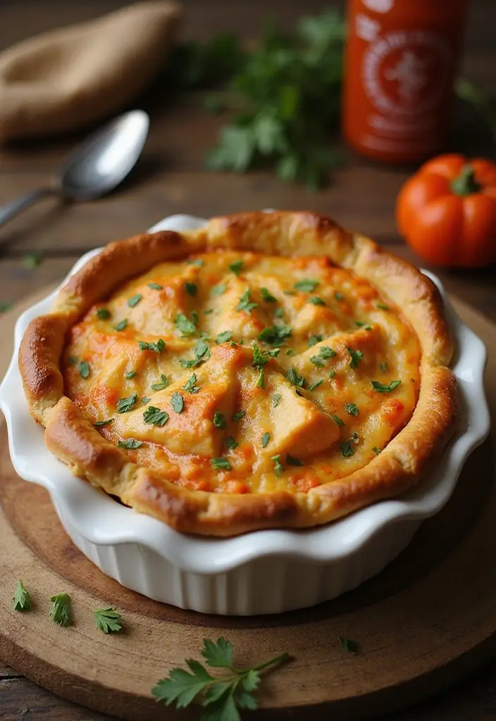 27 Paula Deen Chicken Pot Pie Recipes That Are Rich & Buttery 104 27 Paula Deen Chicken Pot Pie Recipes That Are Rich & Buttery - 17. Sriracha Chicken Pot Pie