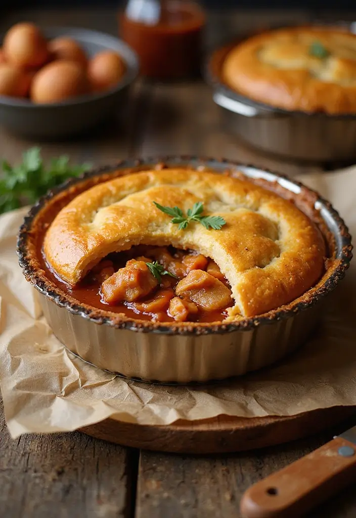 27 Paula Deen Chicken Pot Pie Recipes That Are Rich & Buttery 118 27 Paula Deen Chicken Pot Pie Recipes That Are Rich & Buttery - 19. Chicken Pot Pie with BBQ Sauce