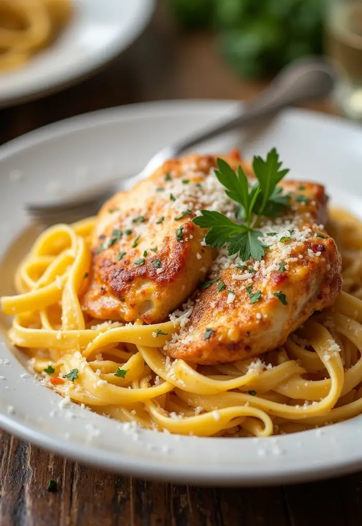 27 Spicy Cajun Chicken Pasta Recipes That Bring the Heat - 2. Spicy Cajun Chicken Alfredo