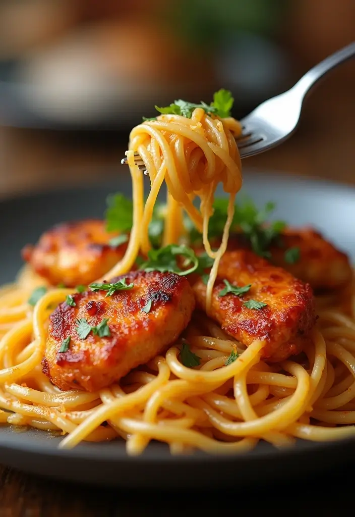 27 Spicy Cajun Chicken Pasta Recipes That Bring the Heat - 27. Spicy Cajun Chicken Pasta with Honey