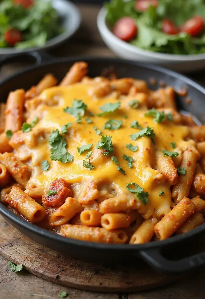 27 Spicy Cajun Chicken Pasta Recipes That Bring the Heat - 4. Cajun Chicken Pasta Bake