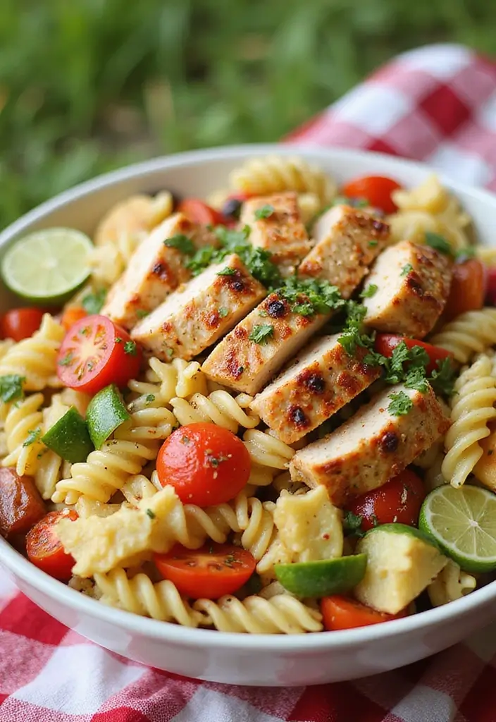 27 Spicy Cajun Chicken Pasta Recipes That Bring the Heat - 5. Cajun Chicken Pasta Salad
