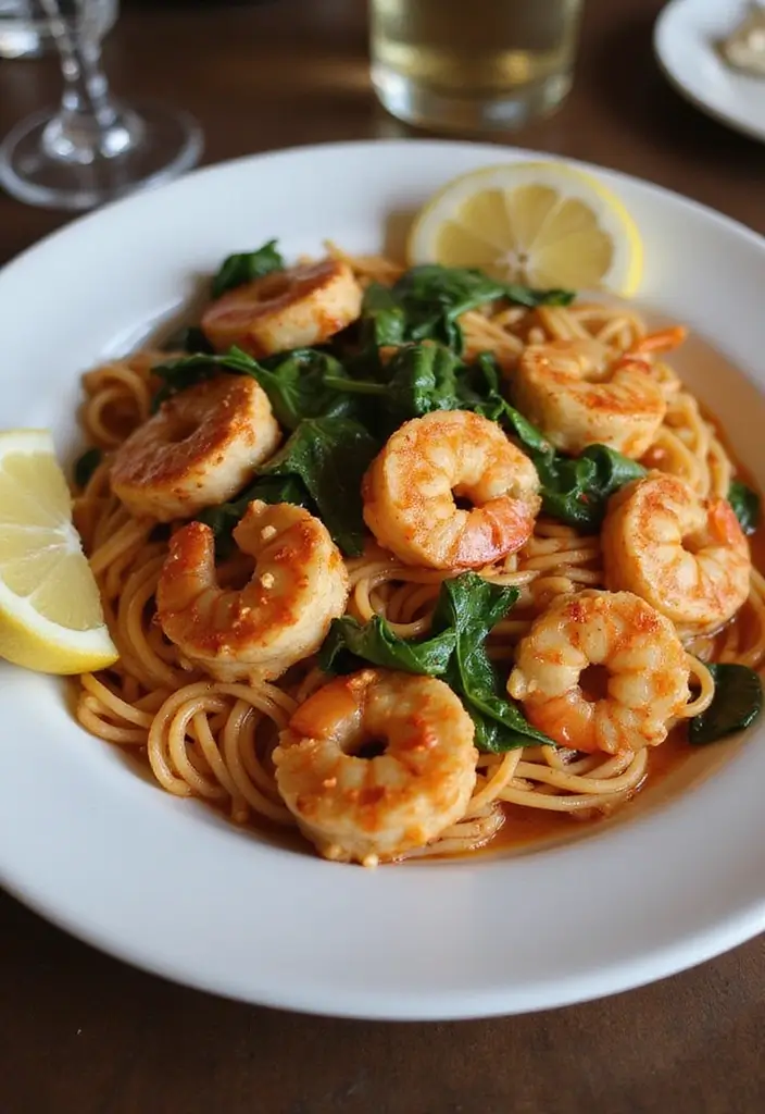 27 Spicy Cajun Chicken Pasta Recipes That Bring the Heat - 6. Spicy Cajun Chicken and Shrimp Pasta