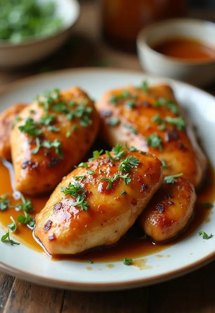 28 Brown Sugar Chicken Crockpot Recipes That Cook Themselves - 11. Maple Brown Sugar Chicken