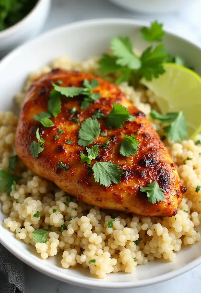 28 Brown Sugar Chicken Crockpot Recipes That Cook Themselves - 17. Brown Sugar Cilantro Chicken