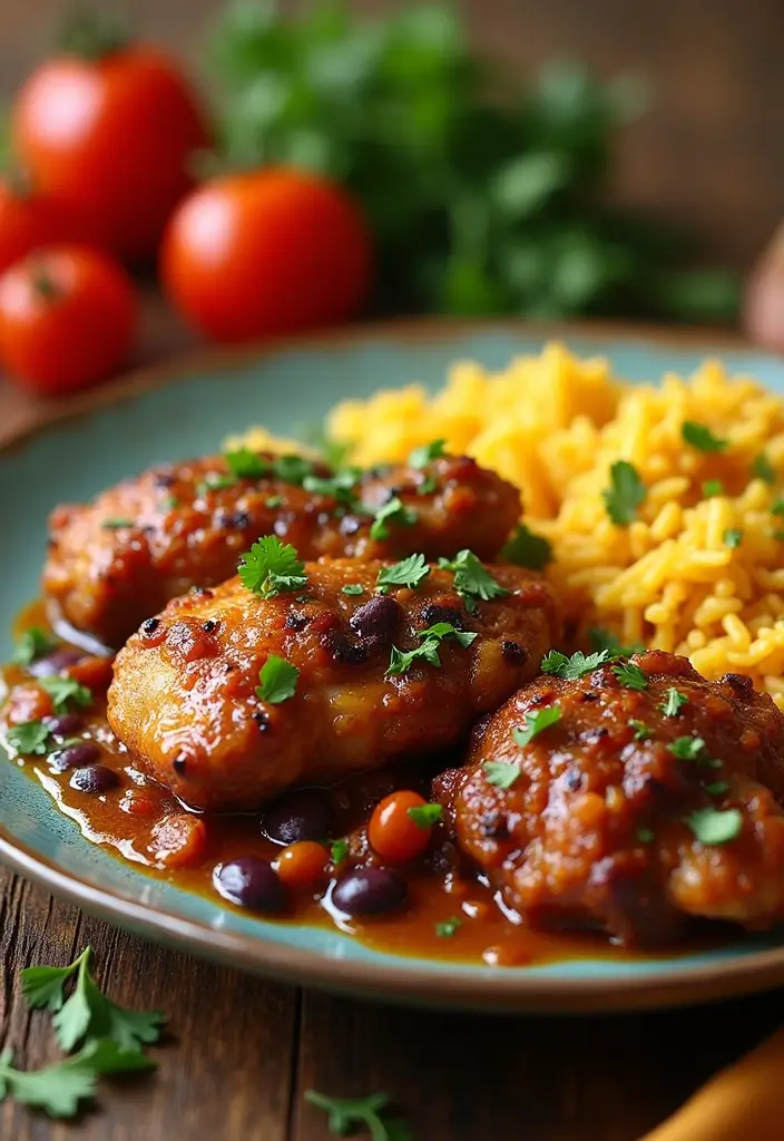 28 Brown Sugar Chicken Crockpot Recipes That Cook Themselves - 19. Brown Sugar Jerk Chicken