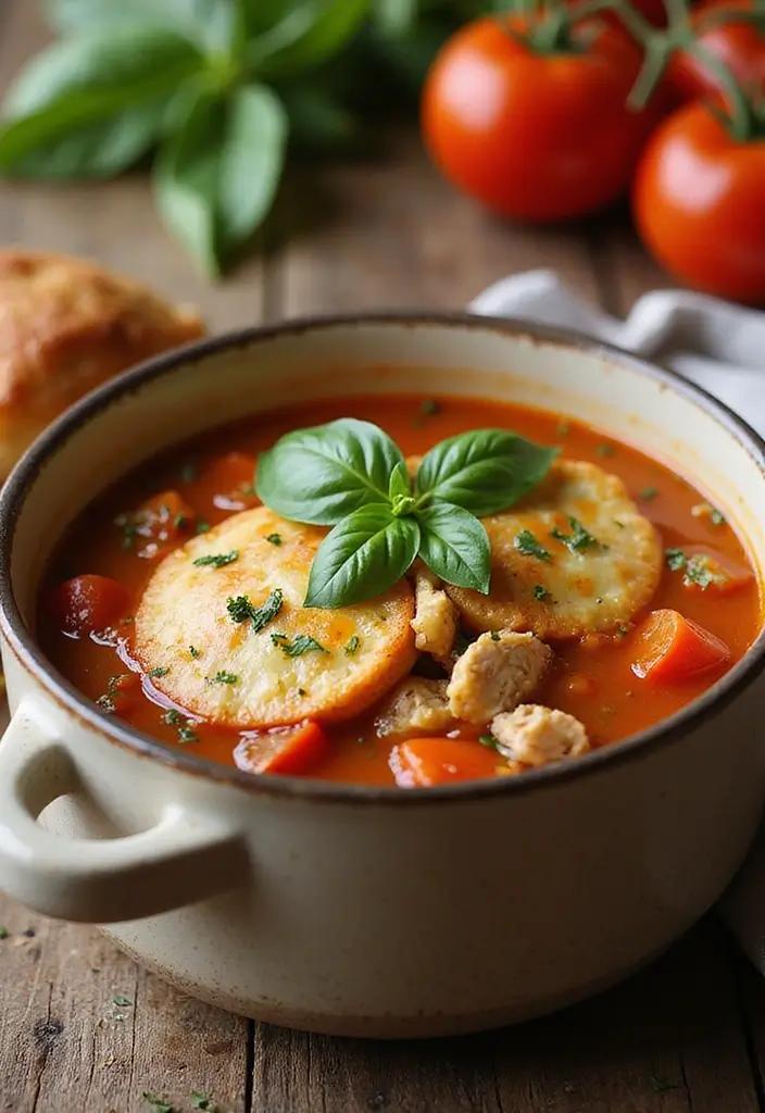 28 Creamy Chicken Pot Pie Soup Recipes That Feel Like a Hug - 11. Italian Chicken Pot Pie Soup