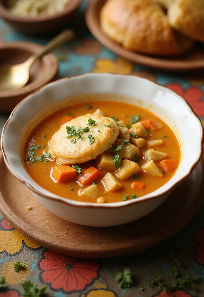 28 Creamy Chicken Pot Pie Soup Recipes That Feel Like a Hug - 22. Sweet and Spicy Chicken Pot Pie Soup