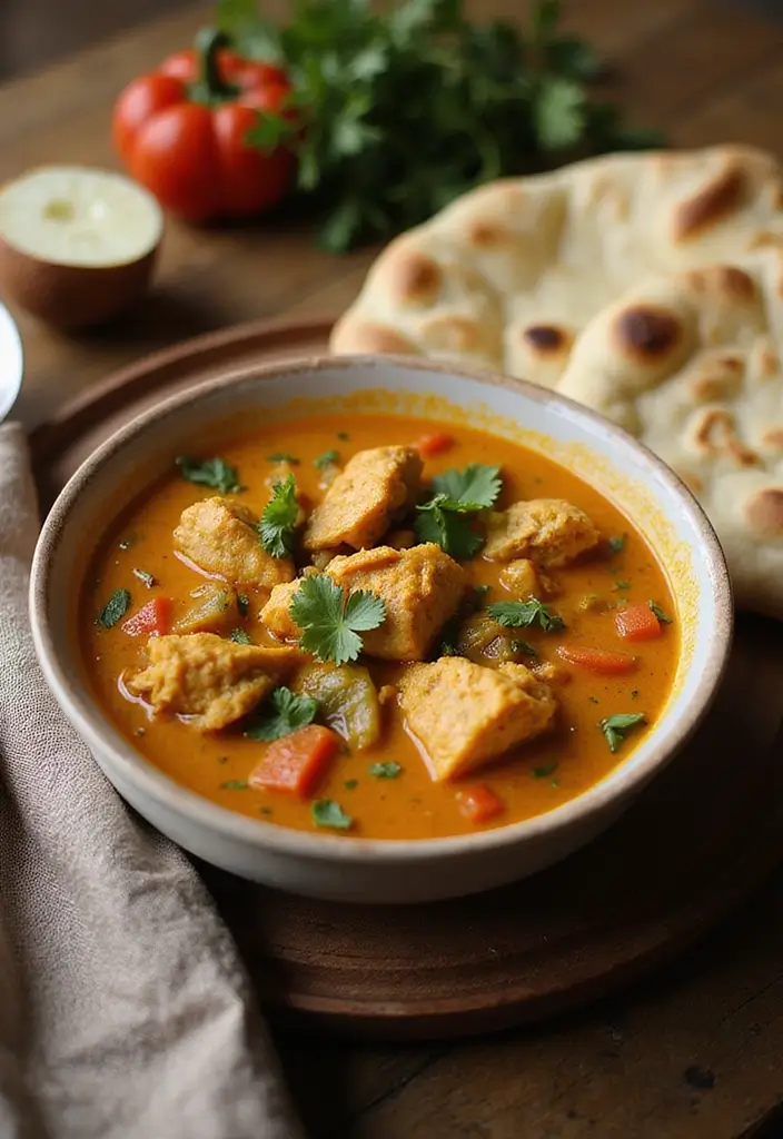 28 Creamy Chicken Pot Pie Soup Recipes That Feel Like a Hug - 5. Curry Chicken Pot Pie Soup