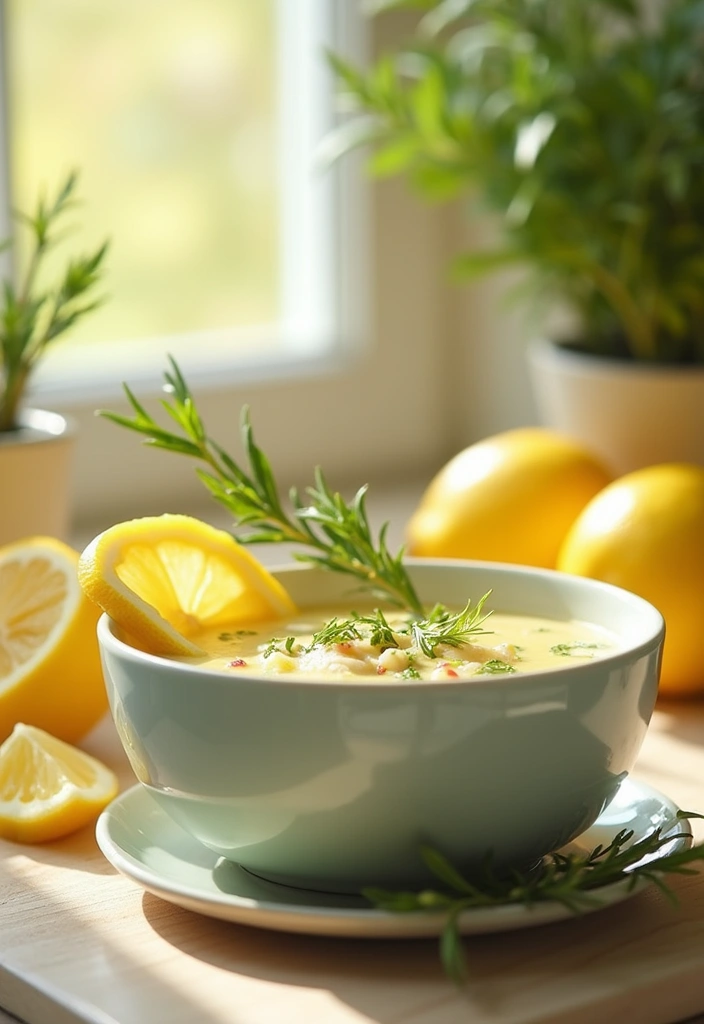 28 Creamy Chicken Pot Pie Soup Recipes That Feel Like a Hug - 7. Lemon Herb Chicken Pot Pie Soup