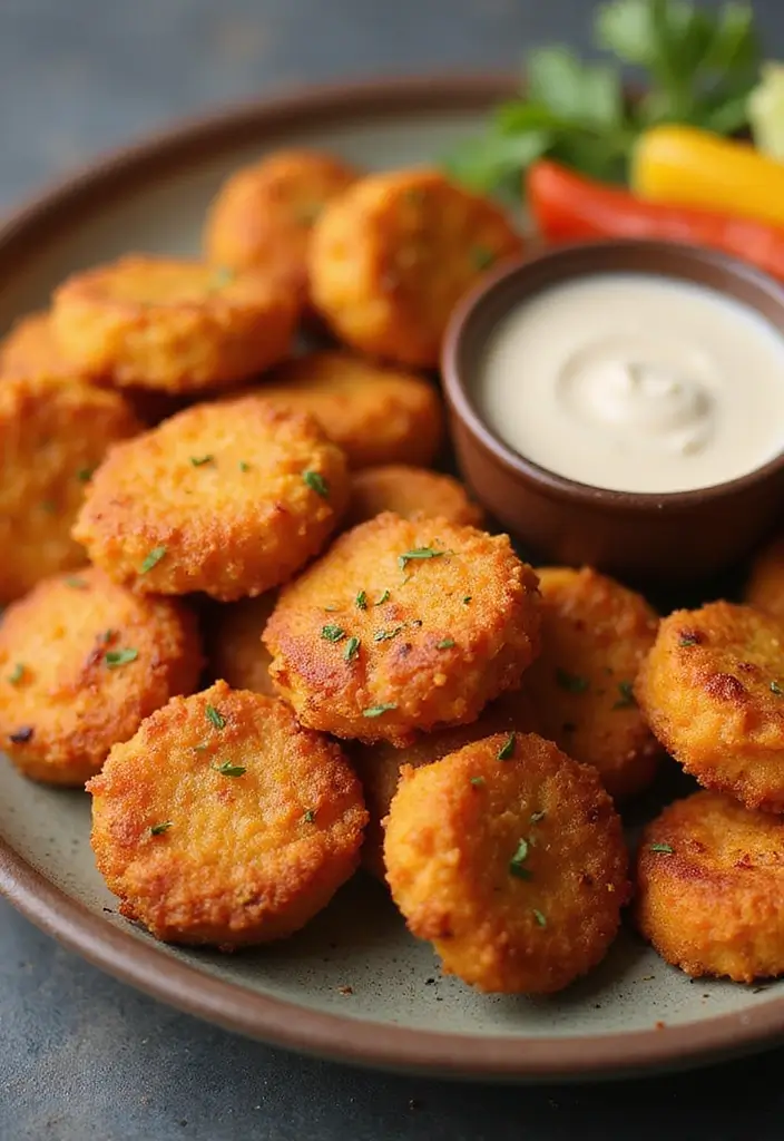 28 Ground Chicken Nuggets Air Fryer Recipes That Are Kid Favorites 11 28 Ground Chicken Nuggets Air Fryer Recipes That Are Kid Favorites - 10. Sweet Potato Chicken Nuggets