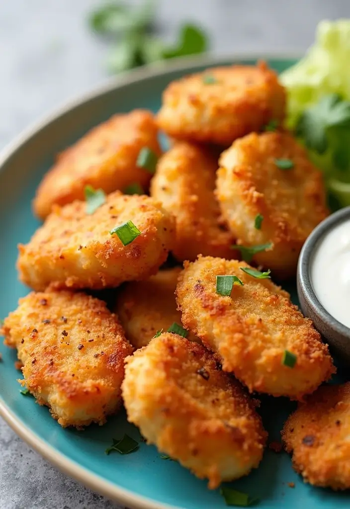 28 Ground Chicken Nuggets Air Fryer Recipes That Are Kid Favorites 17 28 Ground Chicken Nuggets Air Fryer Recipes That Are Kid Favorites - 16. Ranch Chicken Nuggets