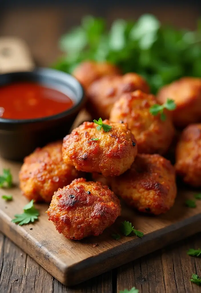 28 Ground Chicken Nuggets Air Fryer Recipes That Are Kid Favorites 20 28 Ground Chicken Nuggets Air Fryer Recipes That Are Kid Favorites - 19. Smoky BBQ Chicken Nuggets