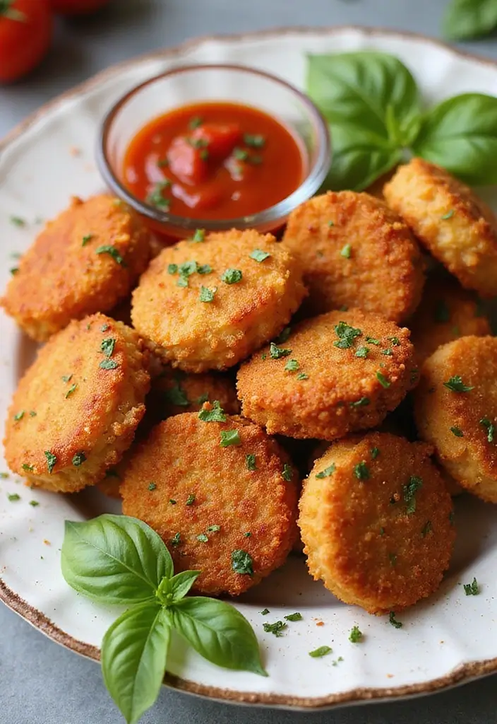 28 Ground Chicken Nuggets Air Fryer Recipes That Are Kid Favorites 22 28 Ground Chicken Nuggets Air Fryer Recipes That Are Kid Favorites - 21. Tomato Basil Chicken Nuggets