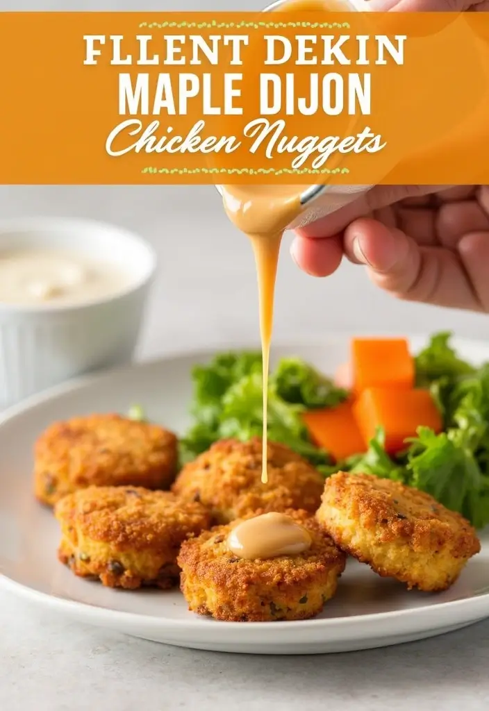 28 Ground Chicken Nuggets Air Fryer Recipes That Are Kid Favorites 23 28 Ground Chicken Nuggets Air Fryer Recipes That Are Kid Favorites - 22. Maple Dijon Chicken Nuggets