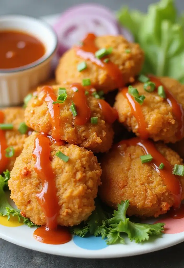 28 Ground Chicken Nuggets Air Fryer Recipes That Are Kid Favorites 29 28 Ground Chicken Nuggets Air Fryer Recipes That Are Kid Favorites - 28. Sweet and Sour Chicken Nuggets