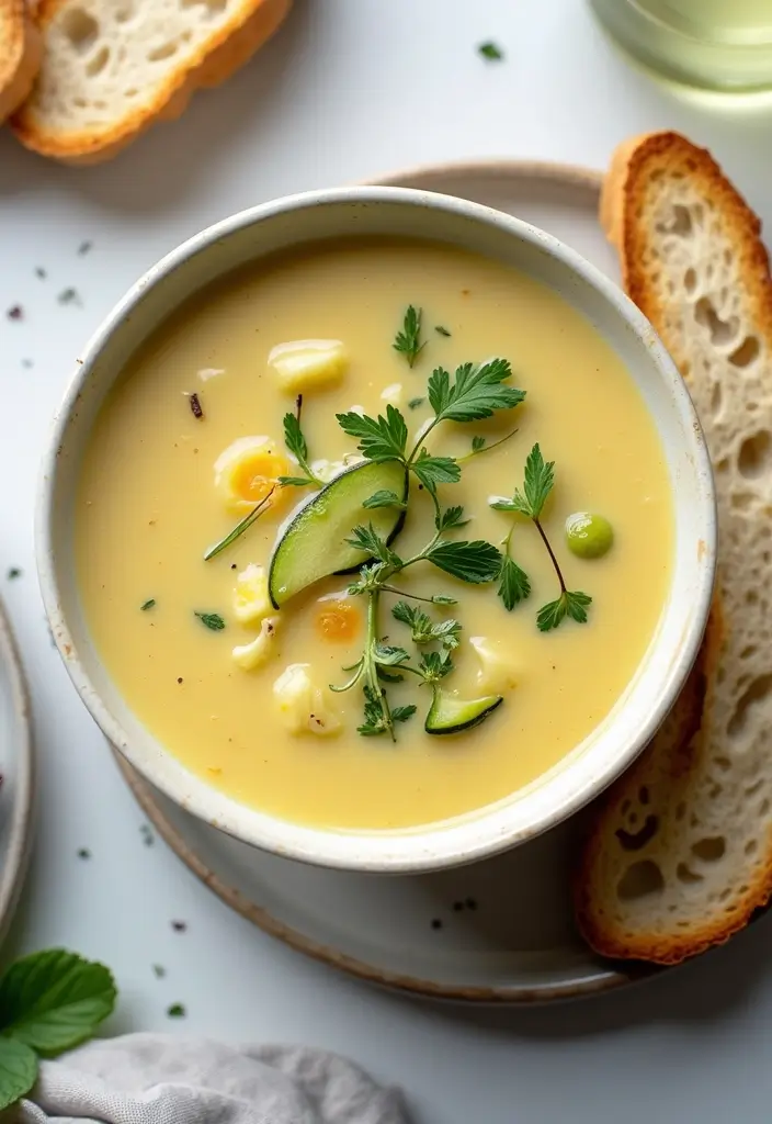 28 Healthy Chicken Soup Recipes That Heal & Warm the Soul - 20. Chicken and Zucchini Soup