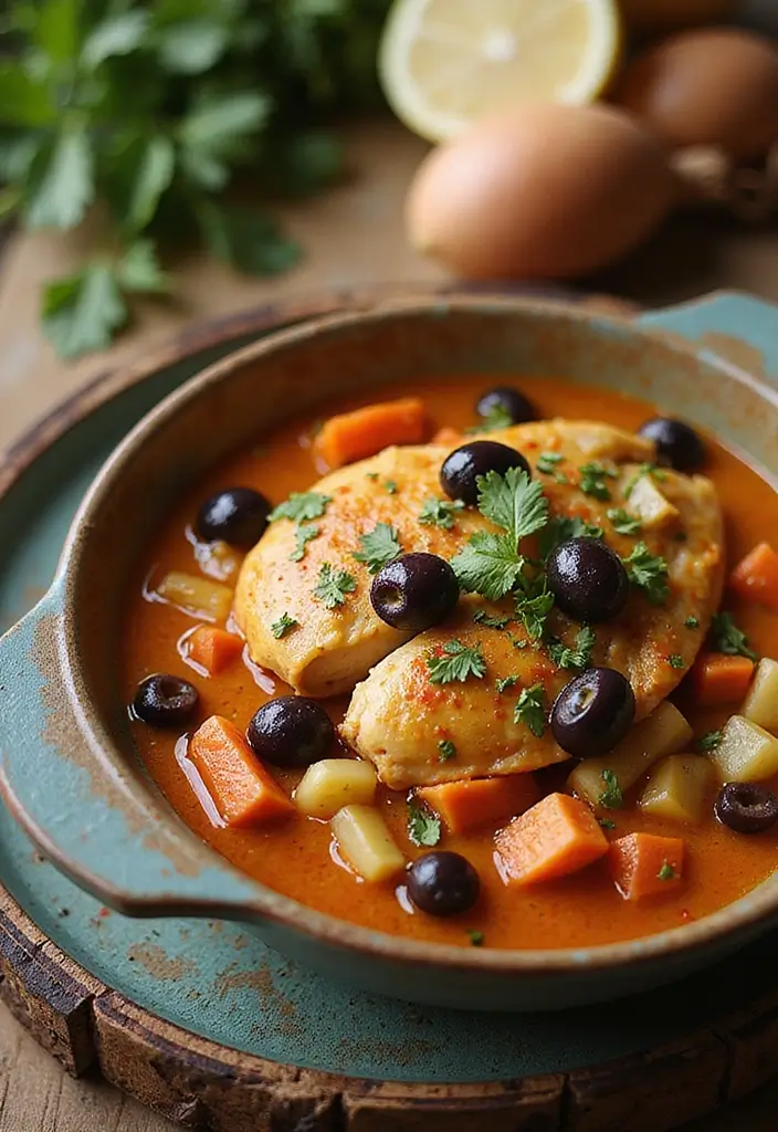 28 Healthy Chicken Soup Recipes That Heal & Warm the Soul - 8. Mediterranean Chicken Soup