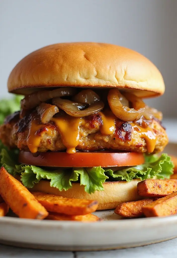 28 Honey Mustard Chicken Sandwich Recipes That Feel Caf�-Style 11 28 Honey Mustard Chicken Sandwich Recipes That Feel Caf�-Style - 10. Honey Mustard Chicken Burger