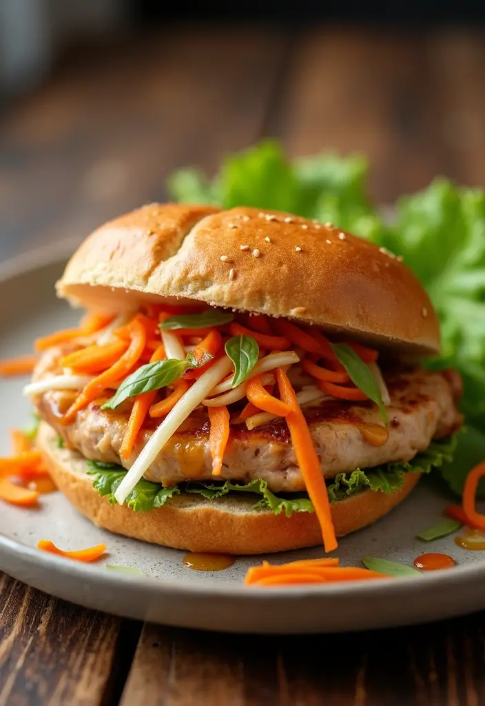 28 Honey Mustard Chicken Sandwich Recipes That Feel Caf�-Style 13 28 Honey Mustard Chicken Sandwich Recipes That Feel Caf�-Style - 12. Teriyaki Honey Mustard Chicken Sandwich