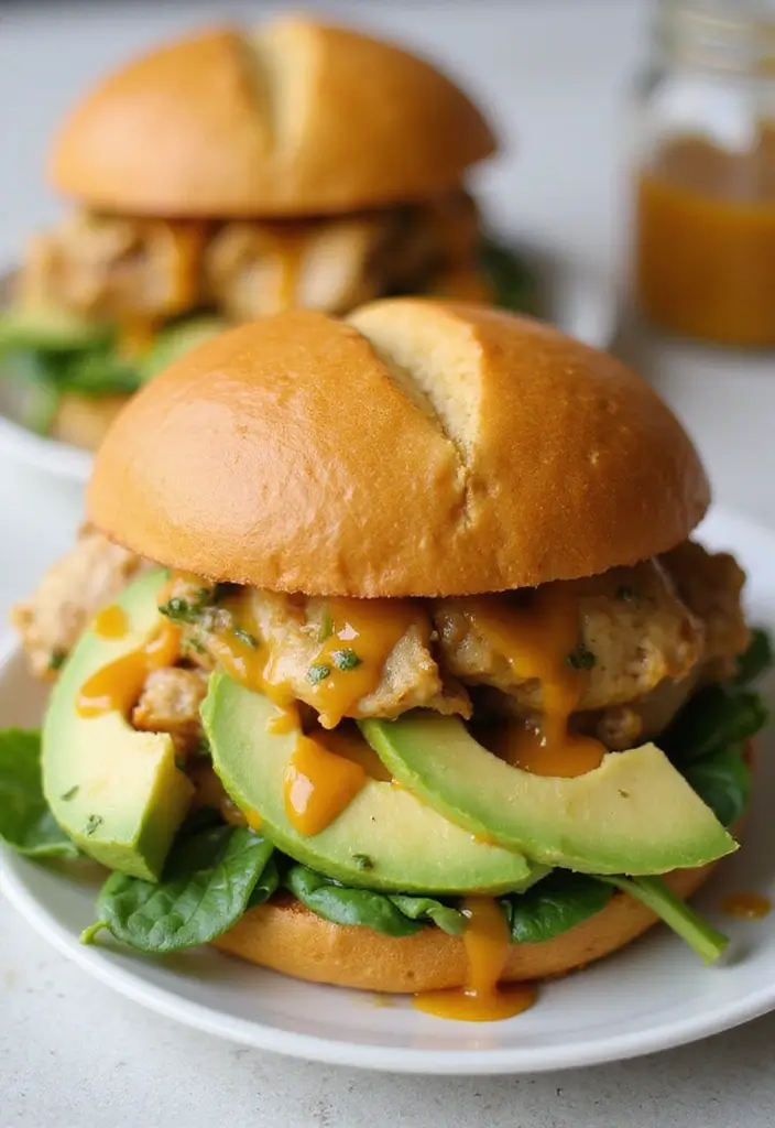 28 Honey Mustard Chicken Sandwich Recipes That Feel Caf�-Style 4 28 Honey Mustard Chicken Sandwich Recipes That Feel Caf�-Style - 3. Honey Mustard Chicken Sandwich with Avocado