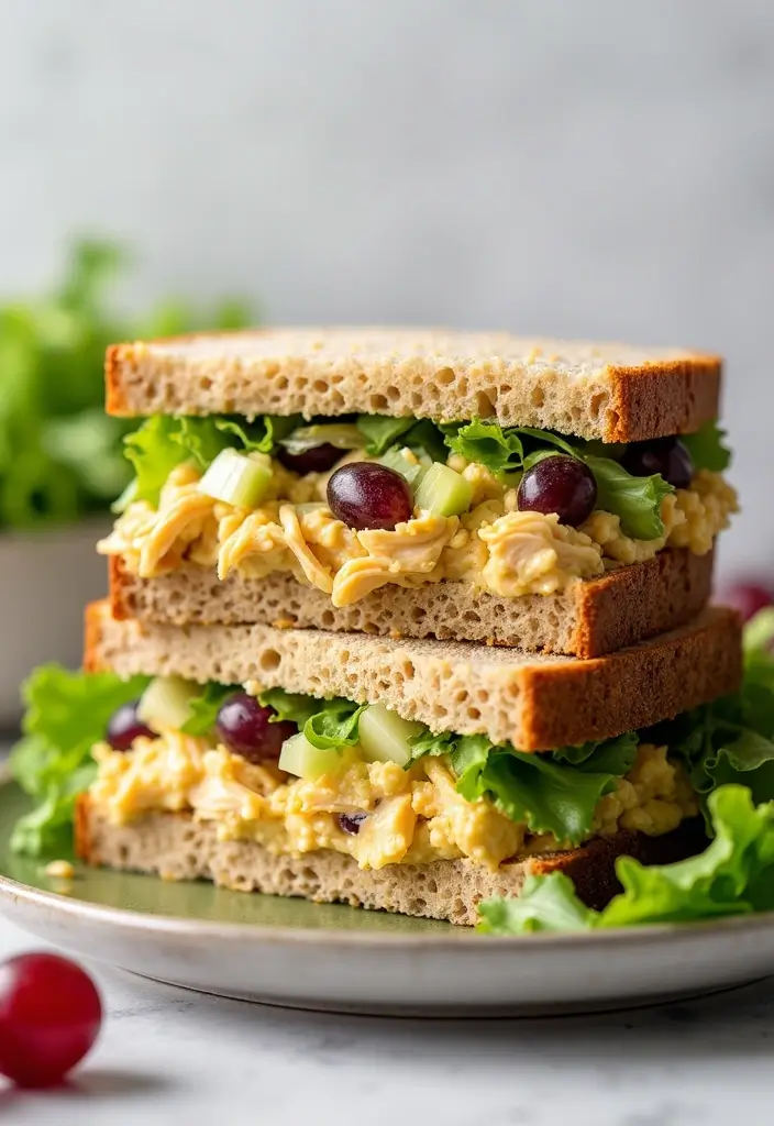 28 Honey Mustard Chicken Sandwich Recipes That Feel Caf�-Style 7 28 Honey Mustard Chicken Sandwich Recipes That Feel Caf�-Style - 6. Honey Mustard Chicken Salad Sandwich