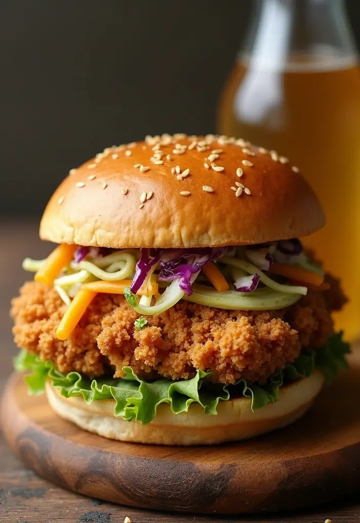 28 Honey Mustard Chicken Sandwich Recipes That Feel Caf�-Style 10 28 Honey Mustard Chicken Sandwich Recipes That Feel Caf�-Style - 9. Crunchy Honey Mustard Chicken Sandwich