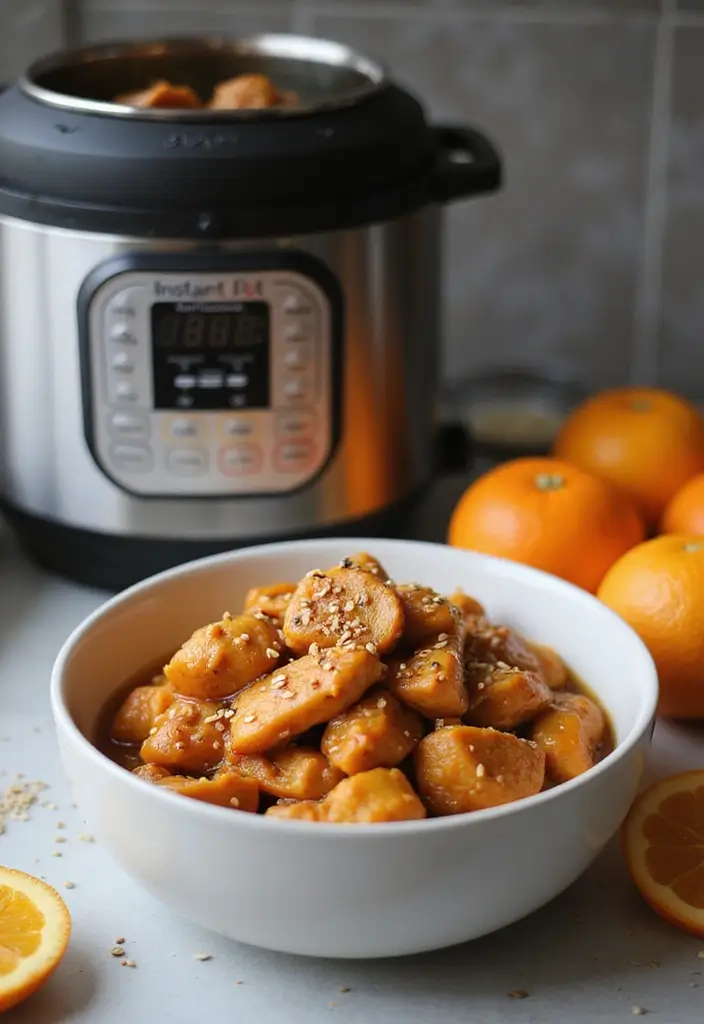 28 Orange Chicken Panda Express Copycat Recipes That Taste Spot-On 4 28 Orange Chicken Panda Express Copycat Recipes That Taste Spot-On - 3. Instant Pot Orange Chicken